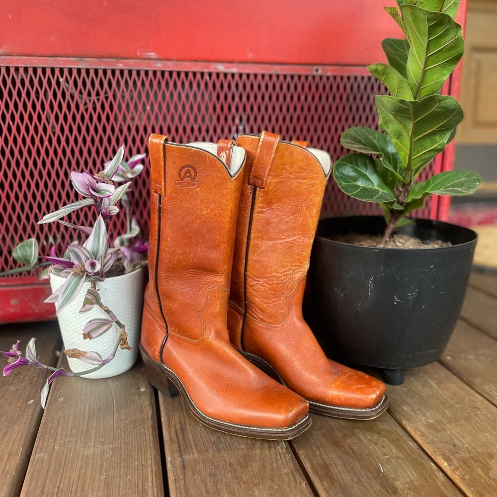 ACME Campus Vintage Women’s Leather Boots